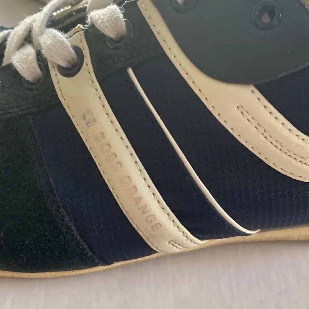 BOSS ORANGE Men’s Navy/Black Sneakers Size 41